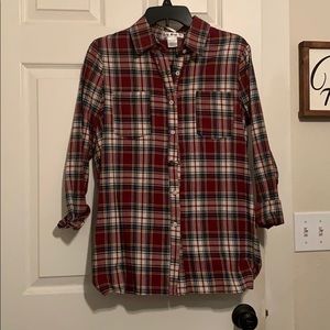 Plaid longsleeve shirt